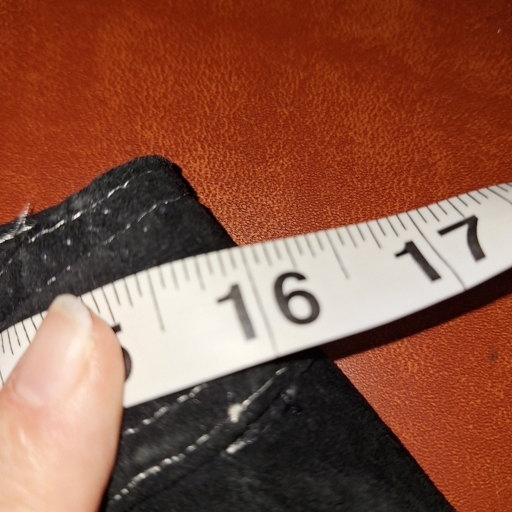 Leather Button Down Long Skirt Size 14 - Picture 6 of 11